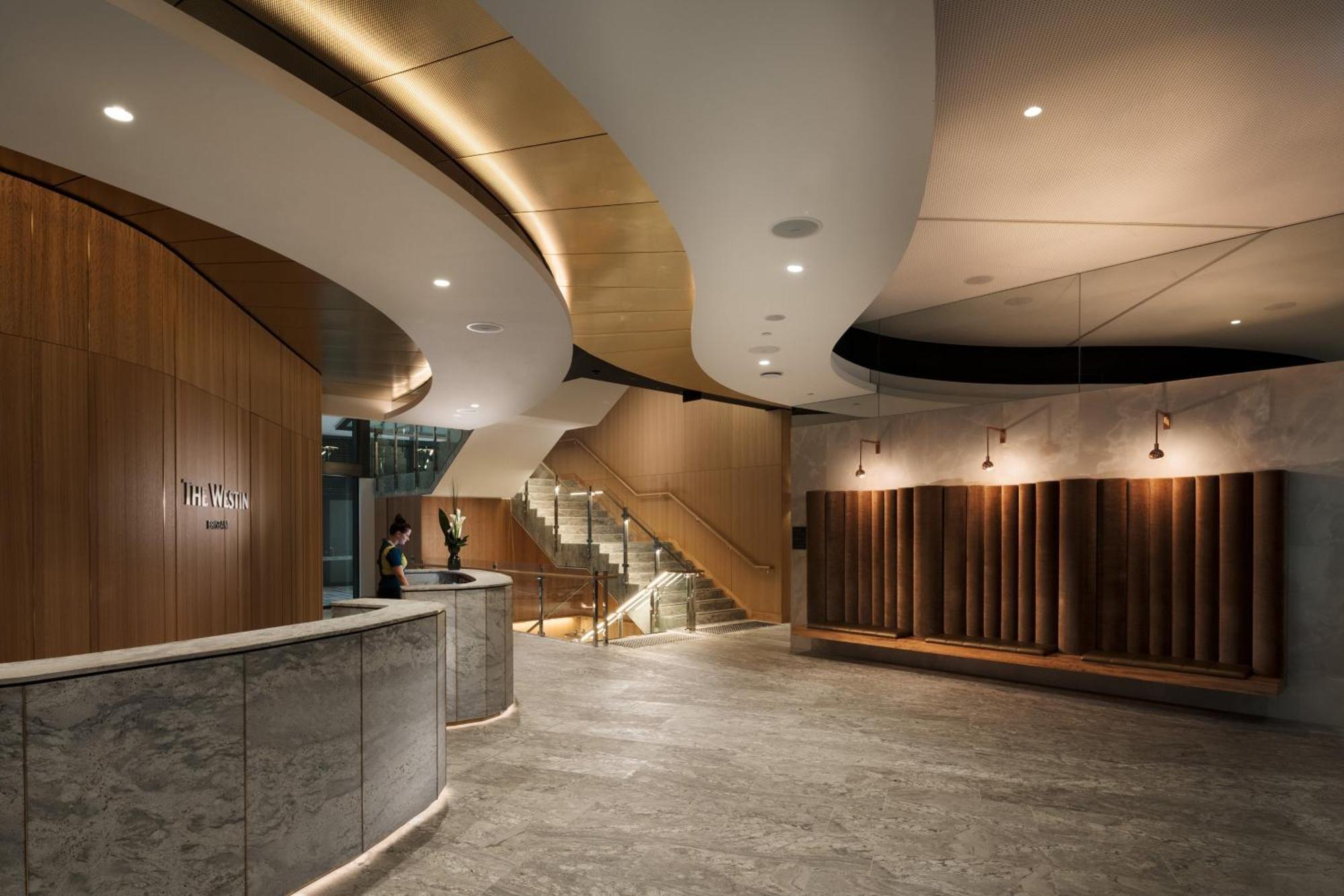 The Westin Brisbane Ξενοδοχείο Εξωτερικό φωτογραφία The interior of the new building